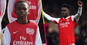 Bukayo Saka, el niño que cumplió su sueño de llevar al Arsenal a lo más alto