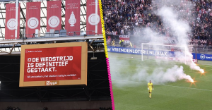 Los disturbios que obligaron a suspender el Ajax vs Feyenoord