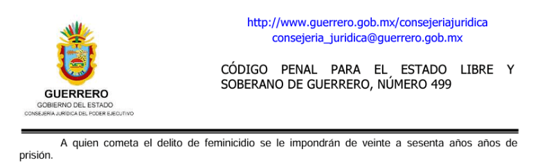 caso camila Taxco feminicidio