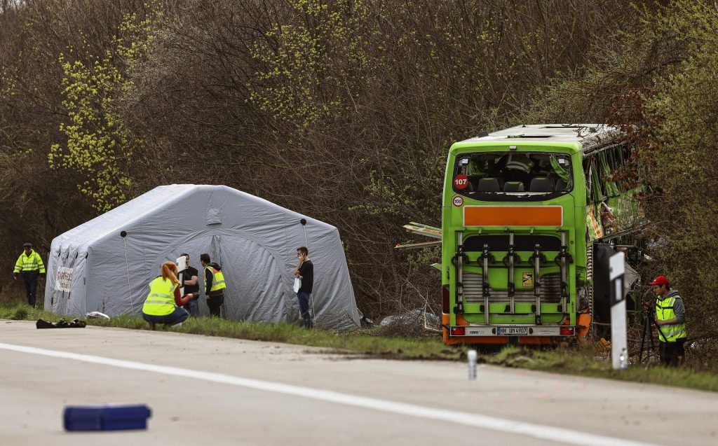 Accidente de autobús en Alemania