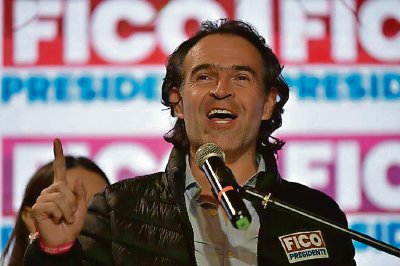 El alcalde de Medellín, Federico Gutiérrez, durante la reciente campaña electoral