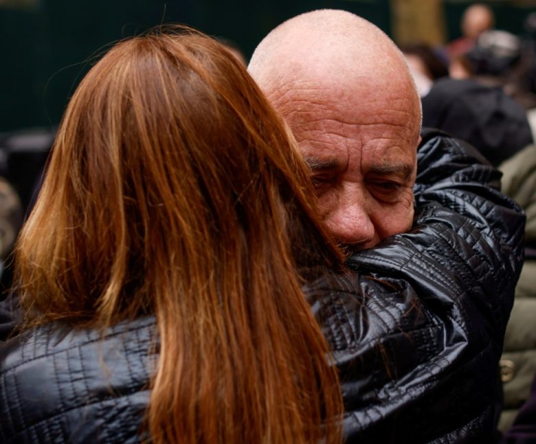 Marchan para conmemorar a las víctimas de Hamás. Se cumplen seis meses de guerra, que se desató cuando Hamás atacaron Israel matando a 1,200 personas, en su mayoría civiles, y tomando a unos 250 cautivos