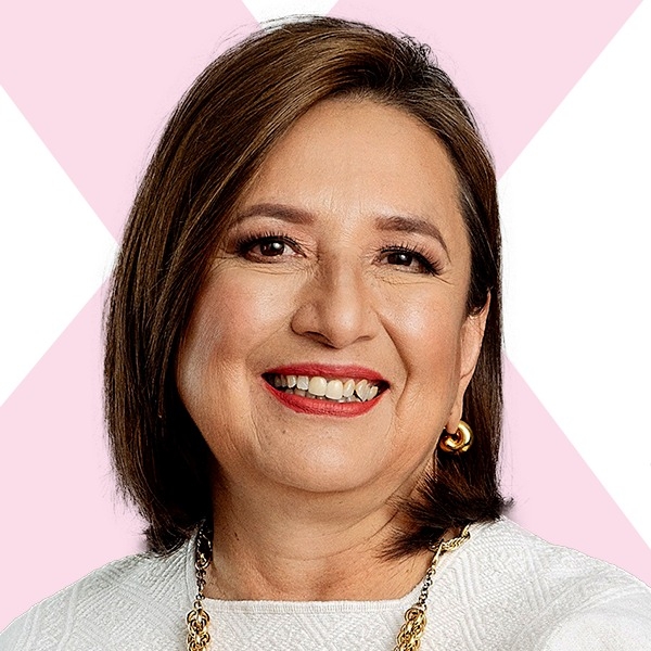 Bertha Xóchitl Gálvez Ruiz es la candidata a la Presidencia de México por la coalición "Fuerza y Corazón por México", que agrupa al PAN, PRI y PRD. Tiene 61 años de edad y en su registro ante el INE tiene autoadscripción indígena y pertenece a la población de personas mayores.