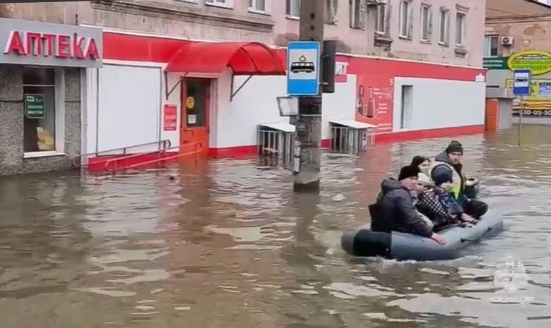 Inundaciones en Rusia