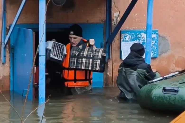 Inundaciones en Rusia