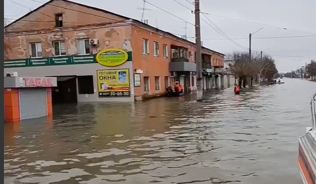 Inundaciones en Rusia