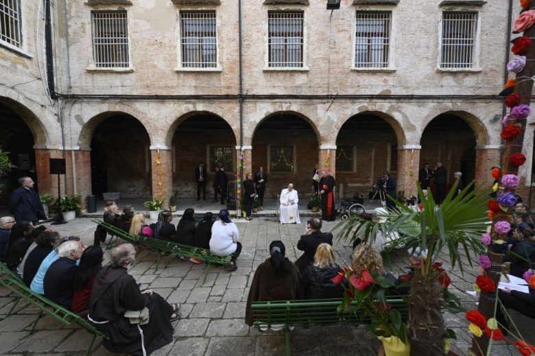 El papa Francisco en Venecia