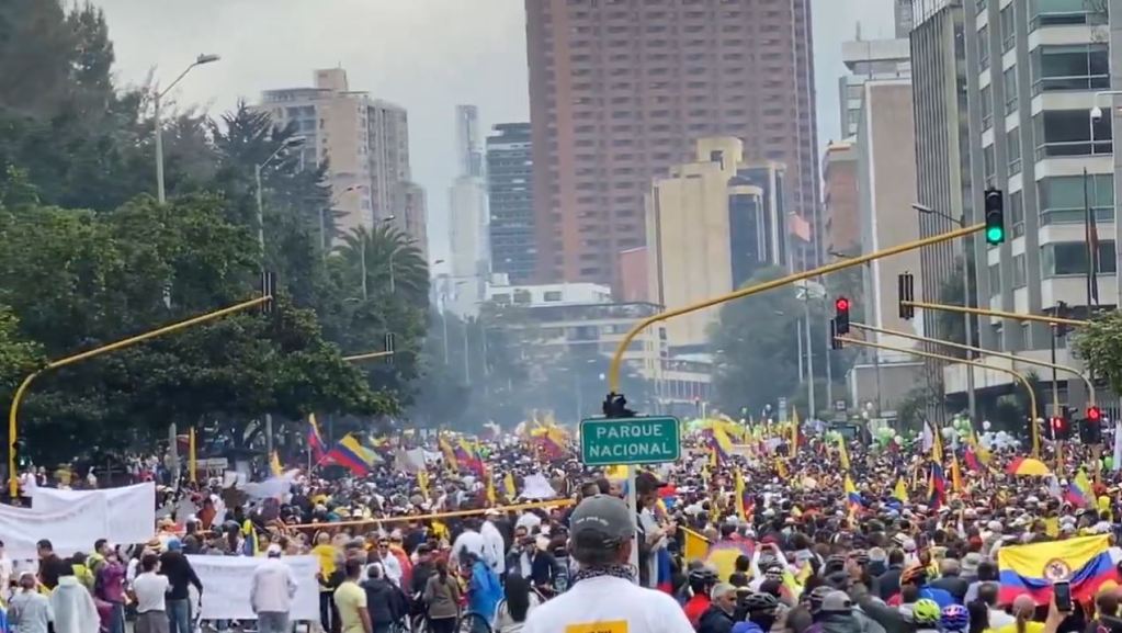 Protestas en Colombia