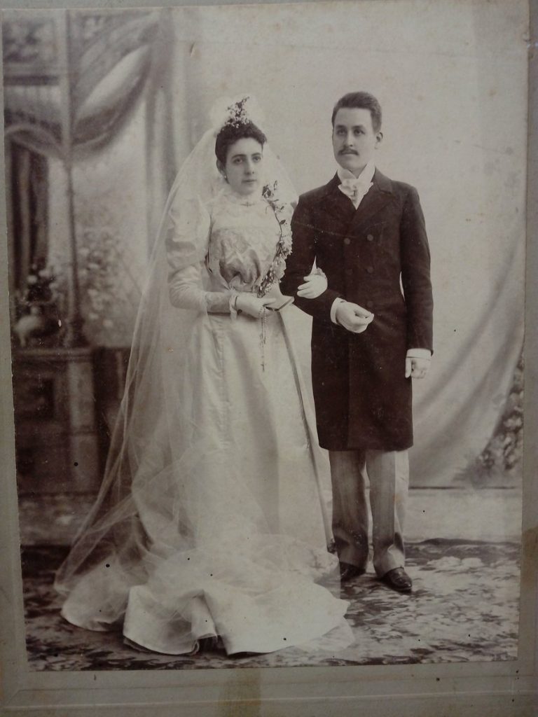 Manuel Uruchurtu Ramírez y esposa Gertrudis Caraza y Landero