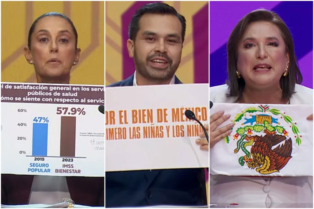 Mentiras del primer debate presidencial 2024