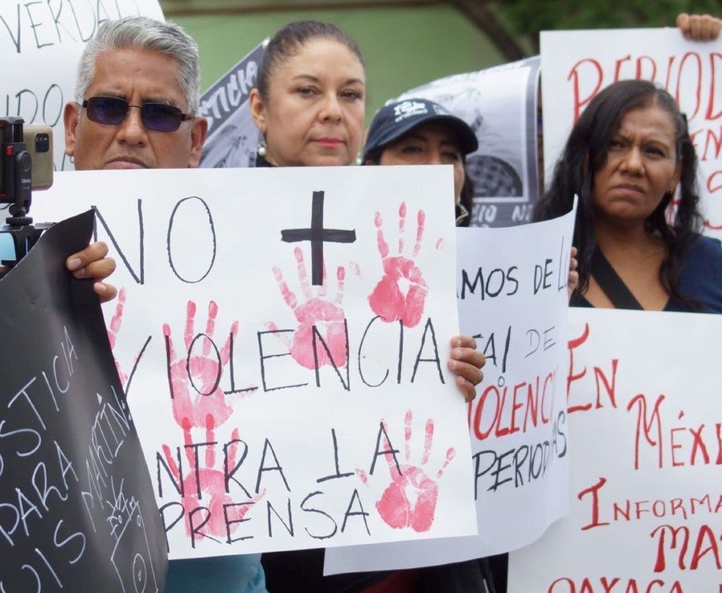 Periodistas se han manifestado contra la violencia registrada en el país. En la actual administración de Andrés Manuel López Obrador van 48 comunicadores que han muerto en función de su labor periodística