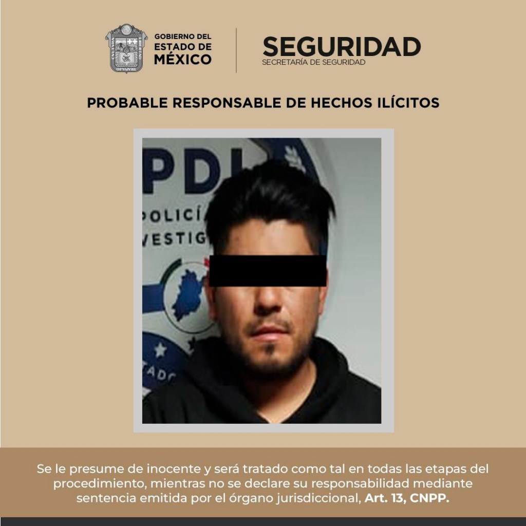 Detenido por su falsa patrulla en Estado de México