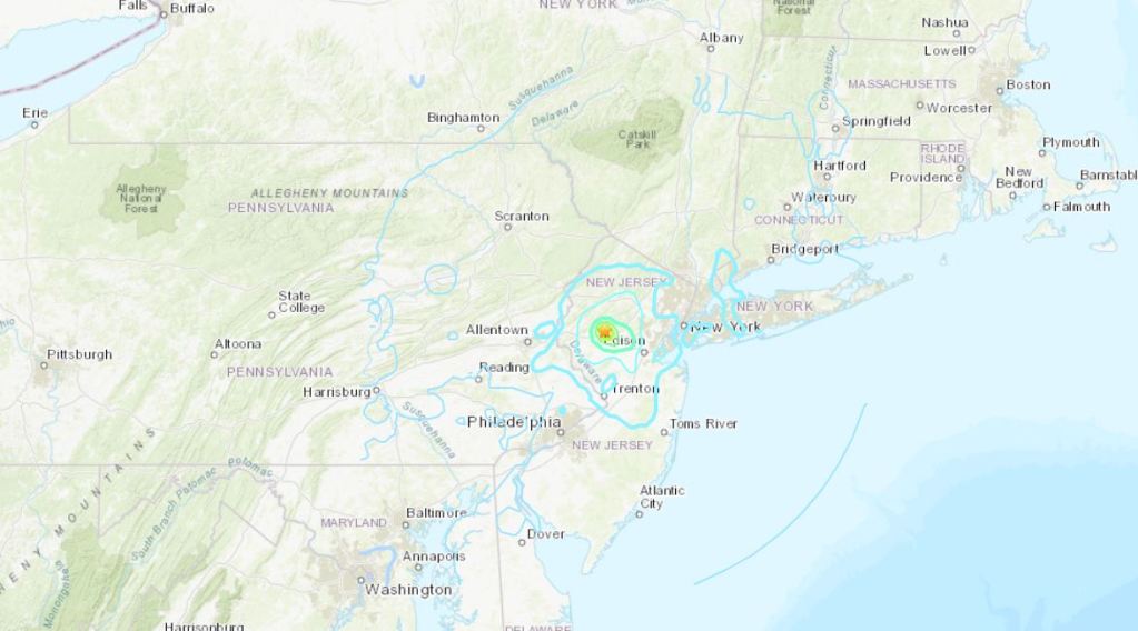 Sismo en Nueva York