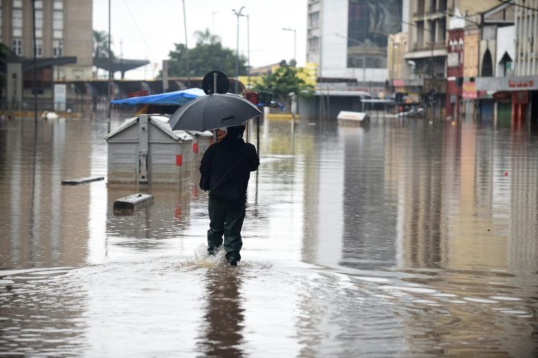 Brasil desplazados inundaciones