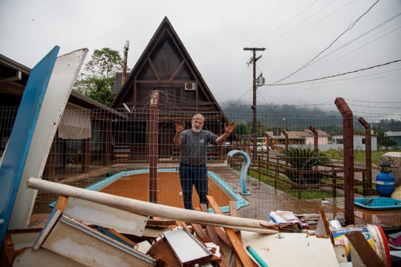 Brasil desplazados inundaciones