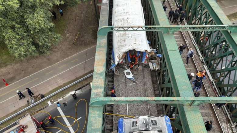 Choque de trenes en Buenos Aires