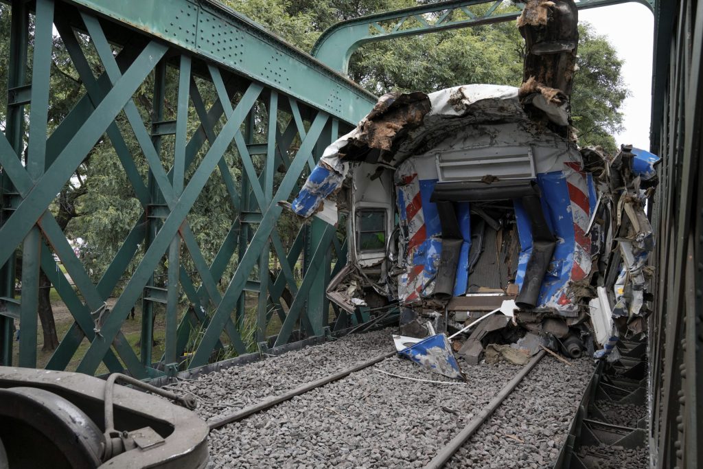 Choque de trenes en Buenos Aires