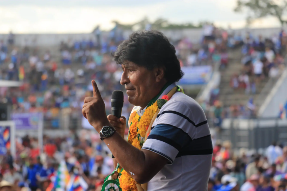 Evo Morales marzo 2024