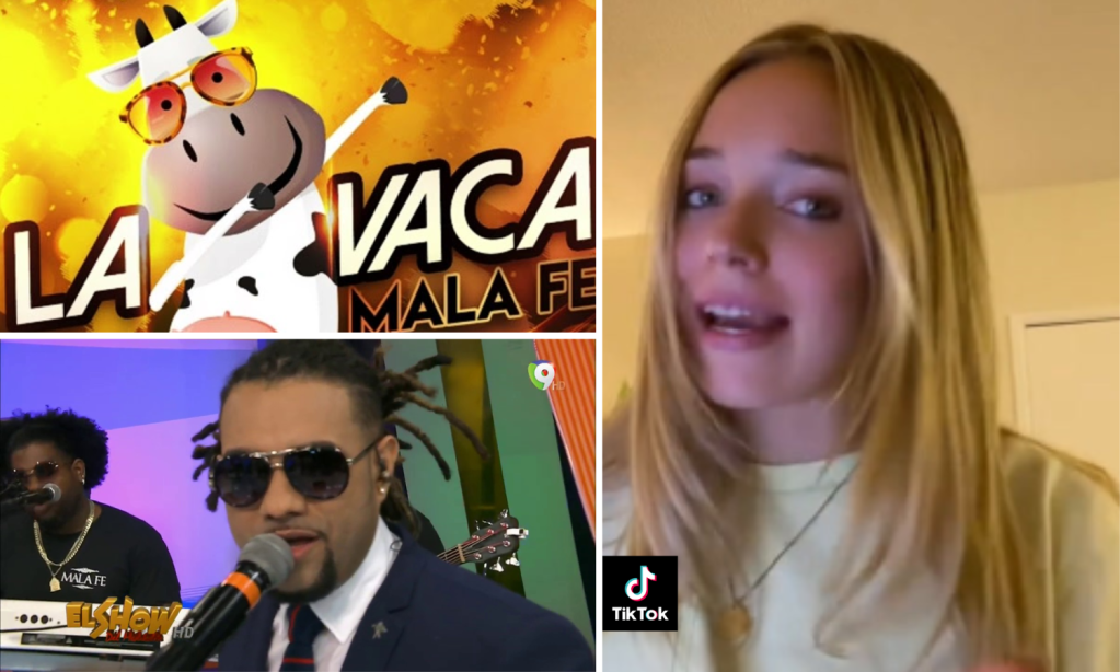 “La vaca” viral en TikTok: influencers la cantan en varios idiomas y Mala Fe reacciona VÍDEO