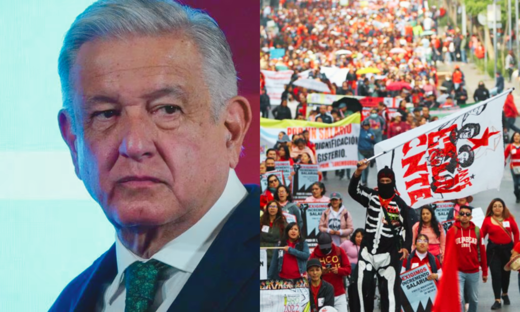 Maestros de la CNTE harán paro el 15 de mayo, “depende de AMLO”: esto exigen