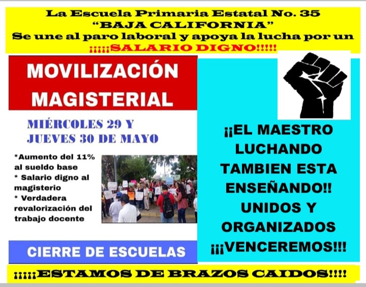 Maestros en Yucatán anuncian paro laboral; la Segey lanza advertencia