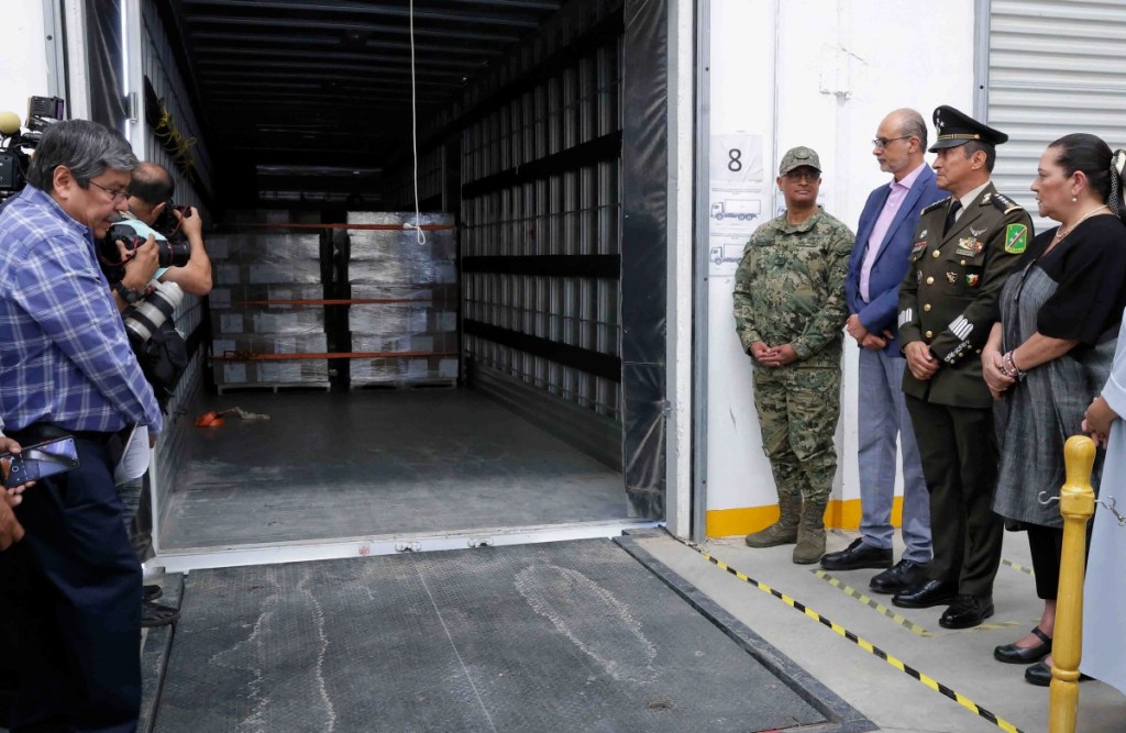 Arranca la distribución de la documentación electoral del Estado de México a Coahuila, Sonora y Baja California, resguardada por elementos de la Guardia Nacional, la Marina y el Ejército