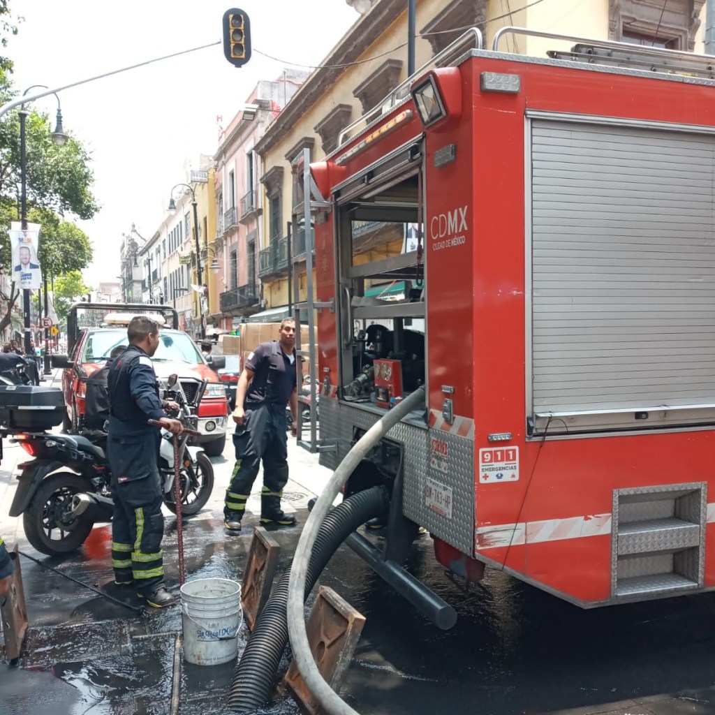 Incendio en la Ciudad de México