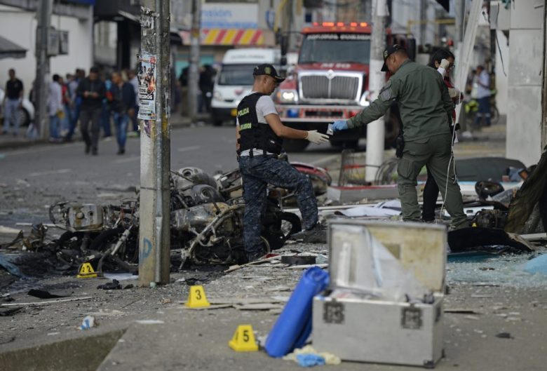 Atentado en Colombia