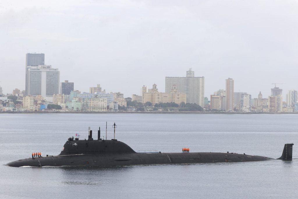 Barcos militares rusos en Cuba