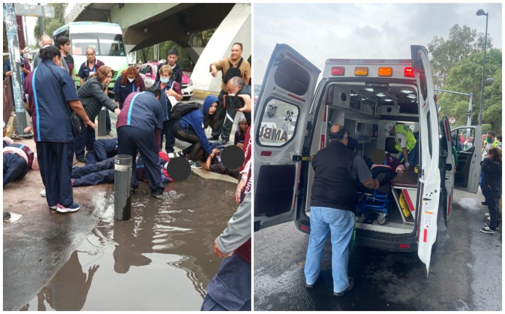 Conductor de una camioneta atropella a seis trabajadores del IPN cuando protestaban en la alcaldía Azcapotzalco de la Ciudad de México.