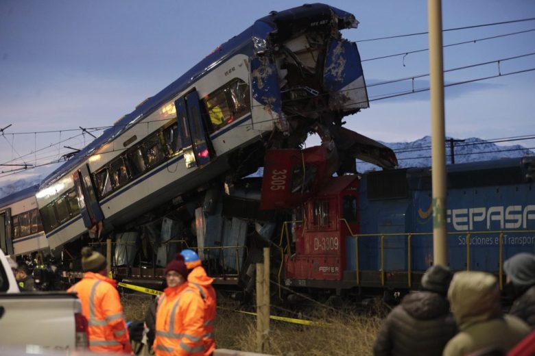 Choque de trenes en Chile