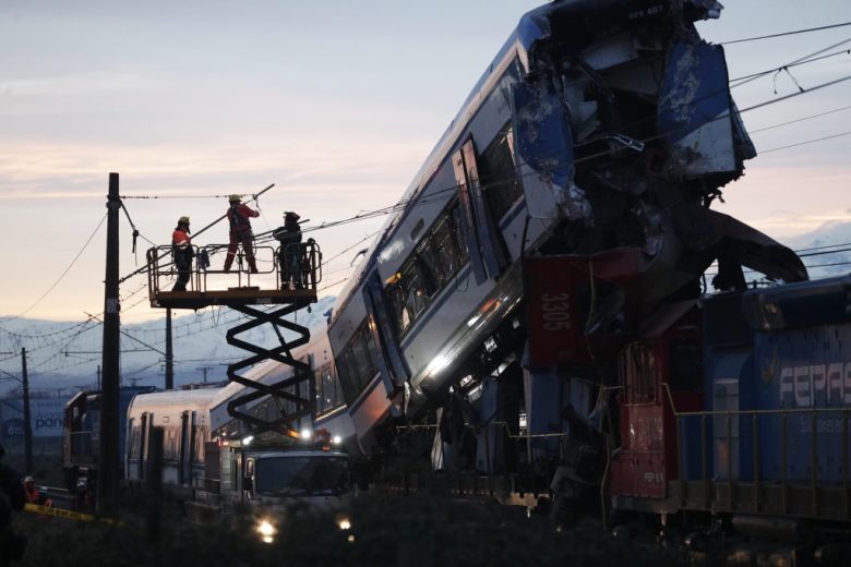 Choque de trenes en Chile