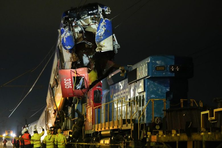 Choque de trenes en Chile