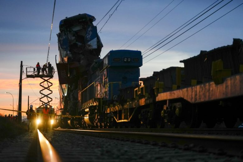 Choque de trenes en Chile