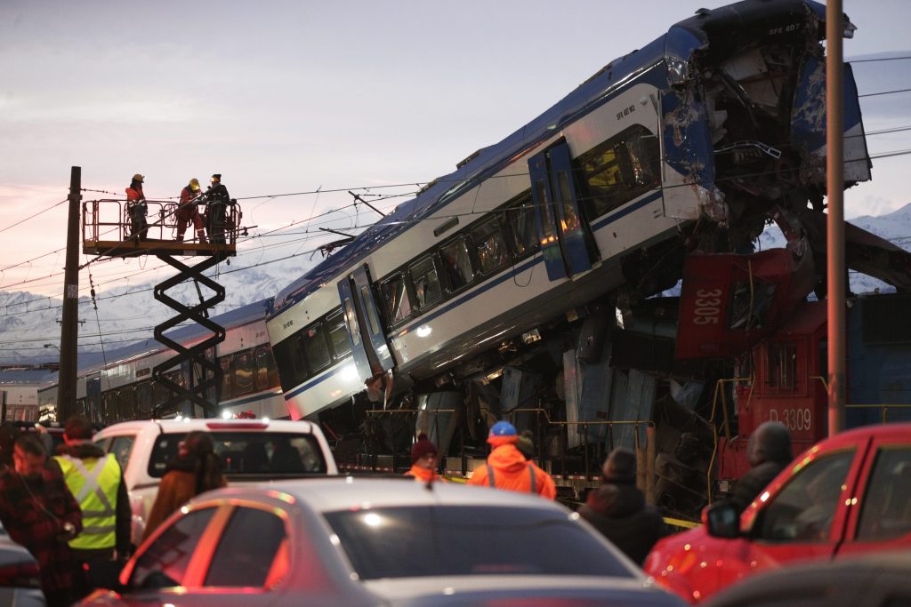 Choque de trenes en Chile