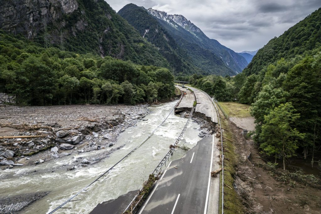 Inundaciones en Suiza