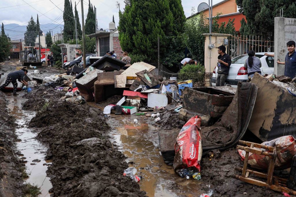 Inundaciones en Chalco