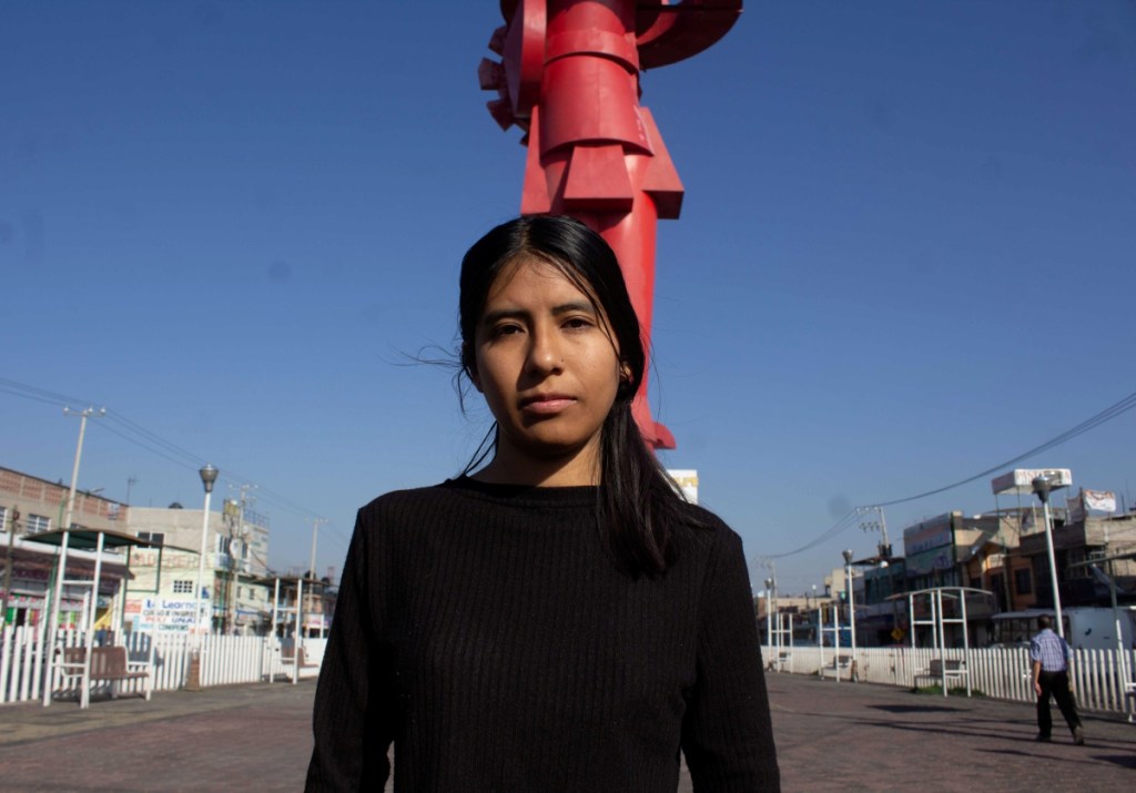 Para Erandi Palacios, estudiante de Medicina, de Chimalhuacán, Estado de México, votar es “poner un granito de arena para un mejor país”