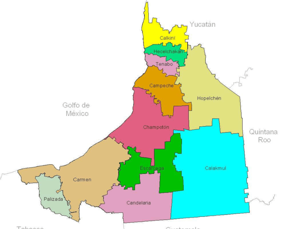 Así queda el mapa político de Campeche: ¿qué partidos gobernarán alcaldías?