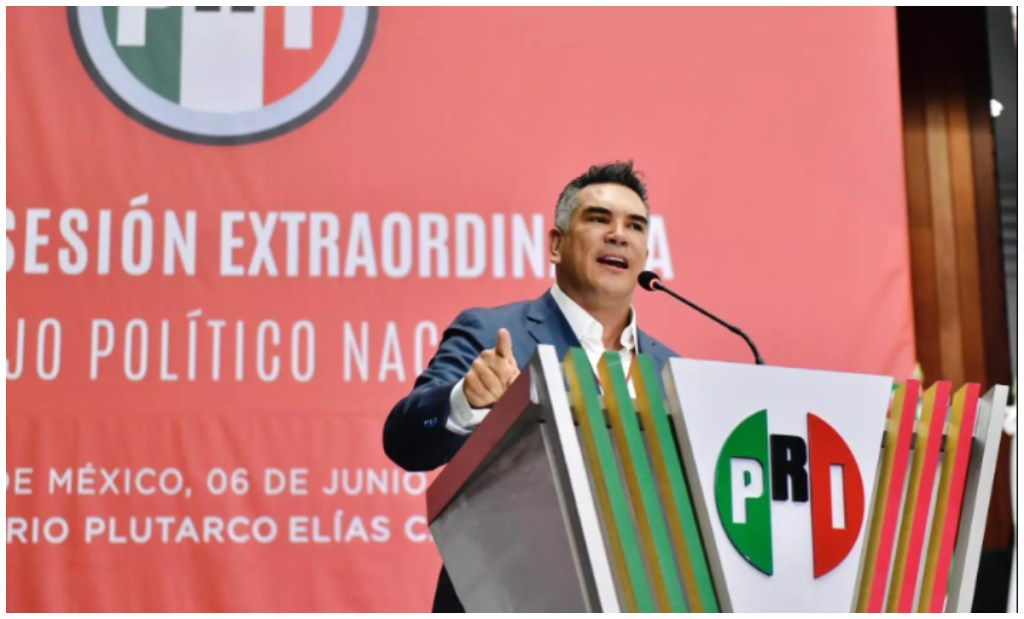 "Alito" Moreno adelanta posibles cambios radicales al PRI como cambio de nombre y logo del partido tras las elecciones