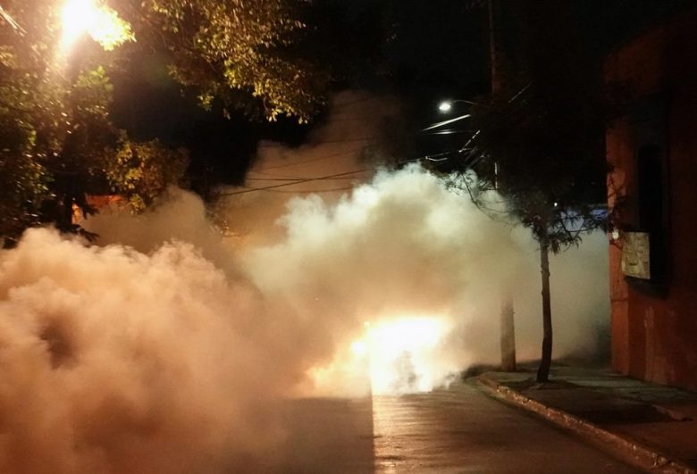 Autoridades de Oaxaca incrementaron las nebulizaciones para combatir el mosco transmisor del dengue (Foto de EFE)