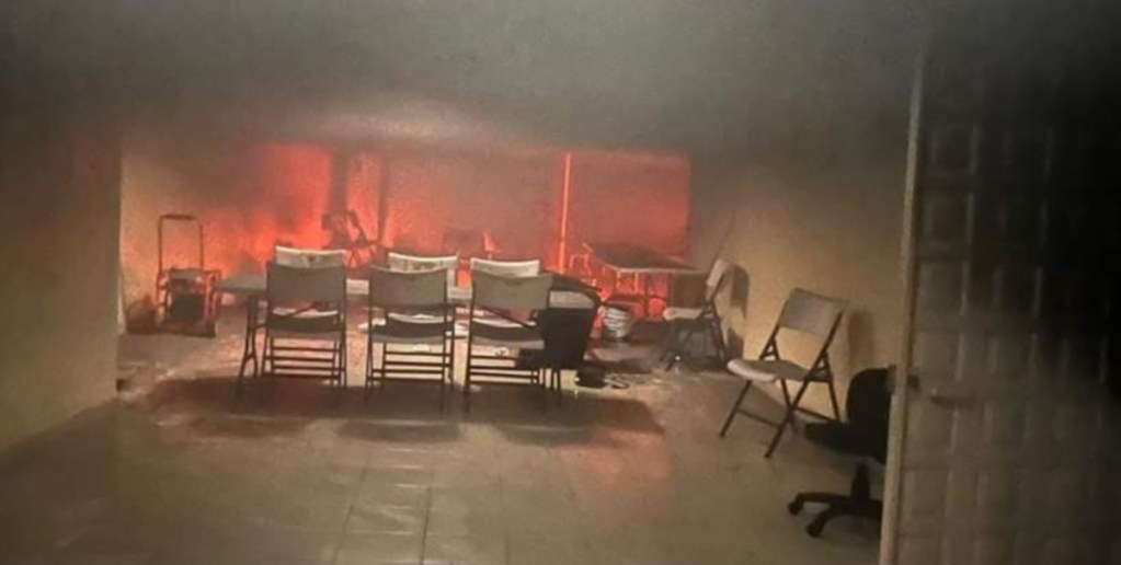 La mañana del viernes fueron incendiadas las instalaciones del organismo electoral de Chicomuselo