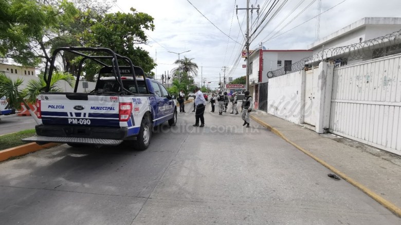 En la colonia Electricistas, de Ciudad del Carmen, se registró este viernes un ataque armado
