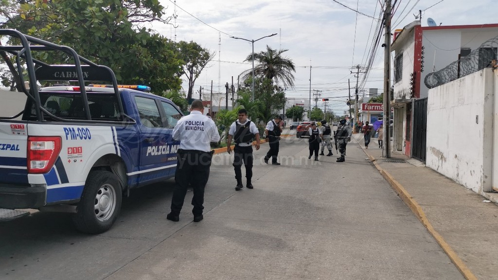 En la colonia Electricistas, de Ciudad del Carmen, se registró este viernes un ataque armado
