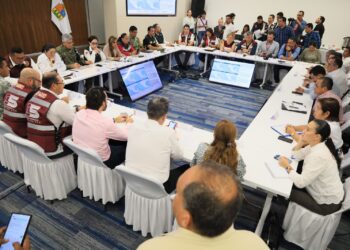 Gobierno de Benito Juárez atento a indicaciones en Consejo Estatal de Protección Civil para la atención y seguimiento de “BERYL”