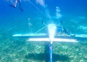 Avioneta ATD206 se desploma en el mar de Cozumel: Piloto ileso tras emergencia aérea