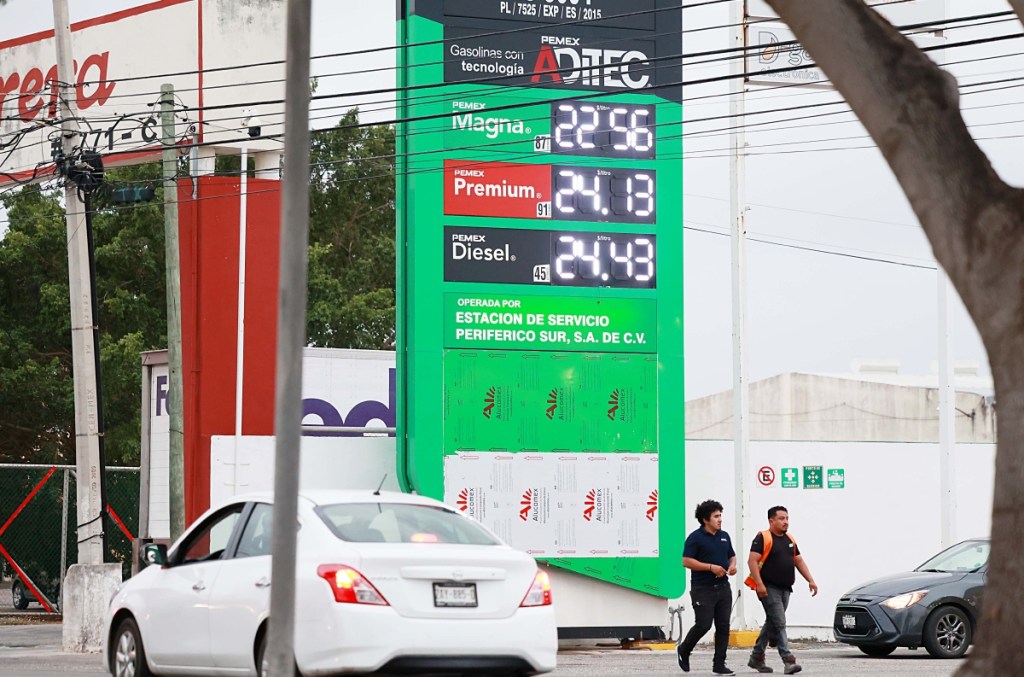 Los precios de las gasolinas y el diésel se incrementaron en las estaciones de servicio de esta ciudad