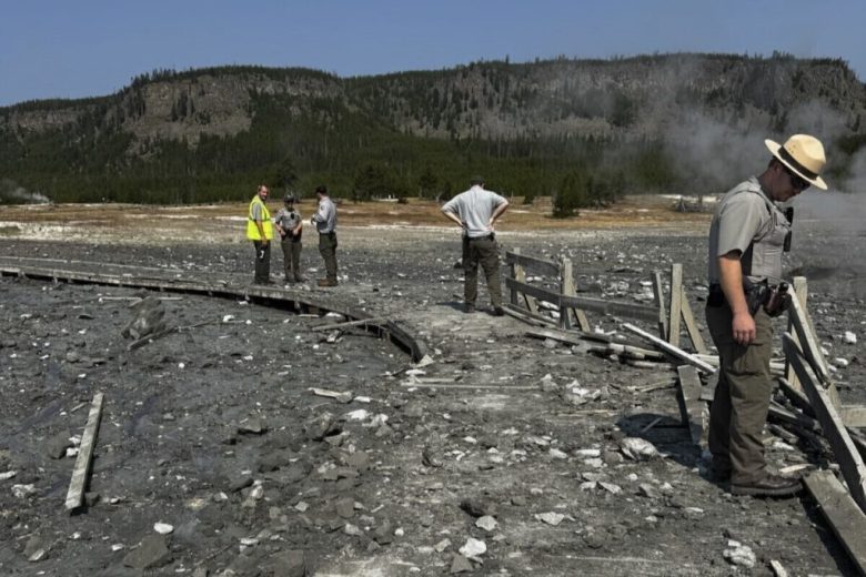 Explosión en Yellowstone 