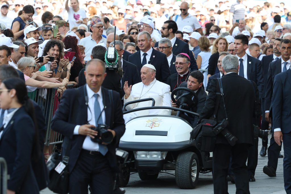 Papa Francisco visita Trieste, Italia