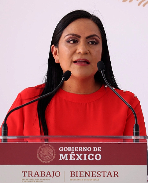 La titular de Bienestar, Ariadna Montiel Reyes, quien seguirá en el cargo